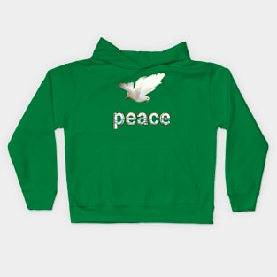 peace sign Kids Hoodie